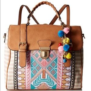 Aldo colorful tribal handbag